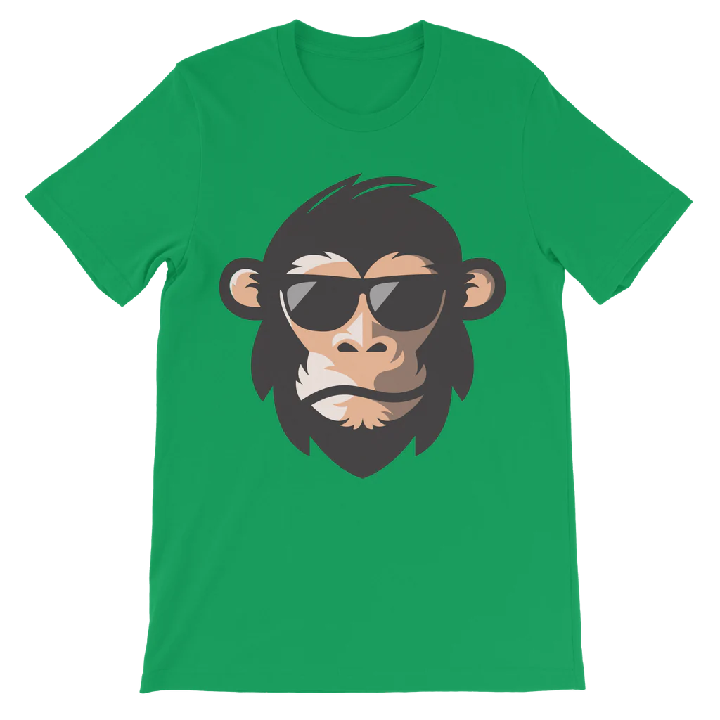 Boys 'Cool Chimp' Cotton T-shirt