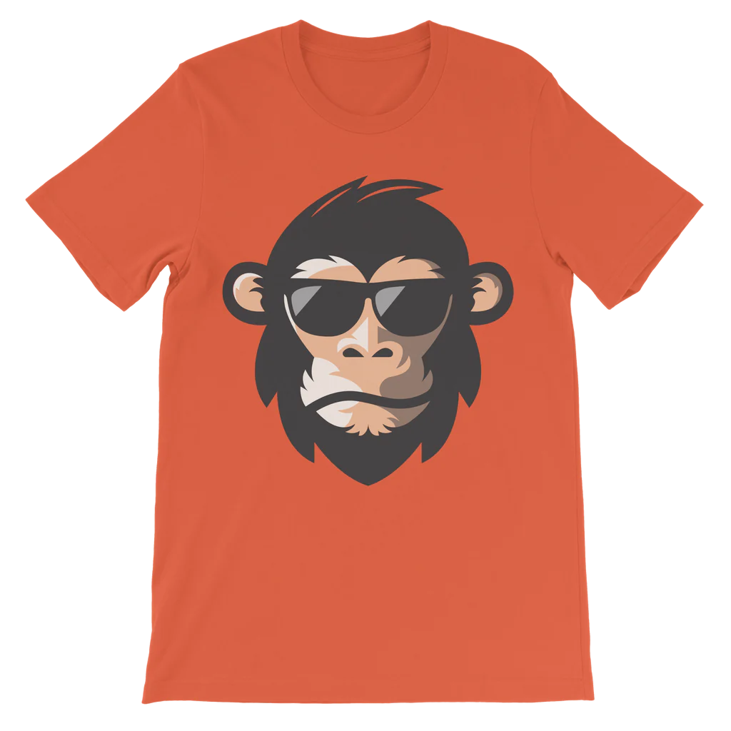 Boys 'Cool Chimp' Cotton T-shirt