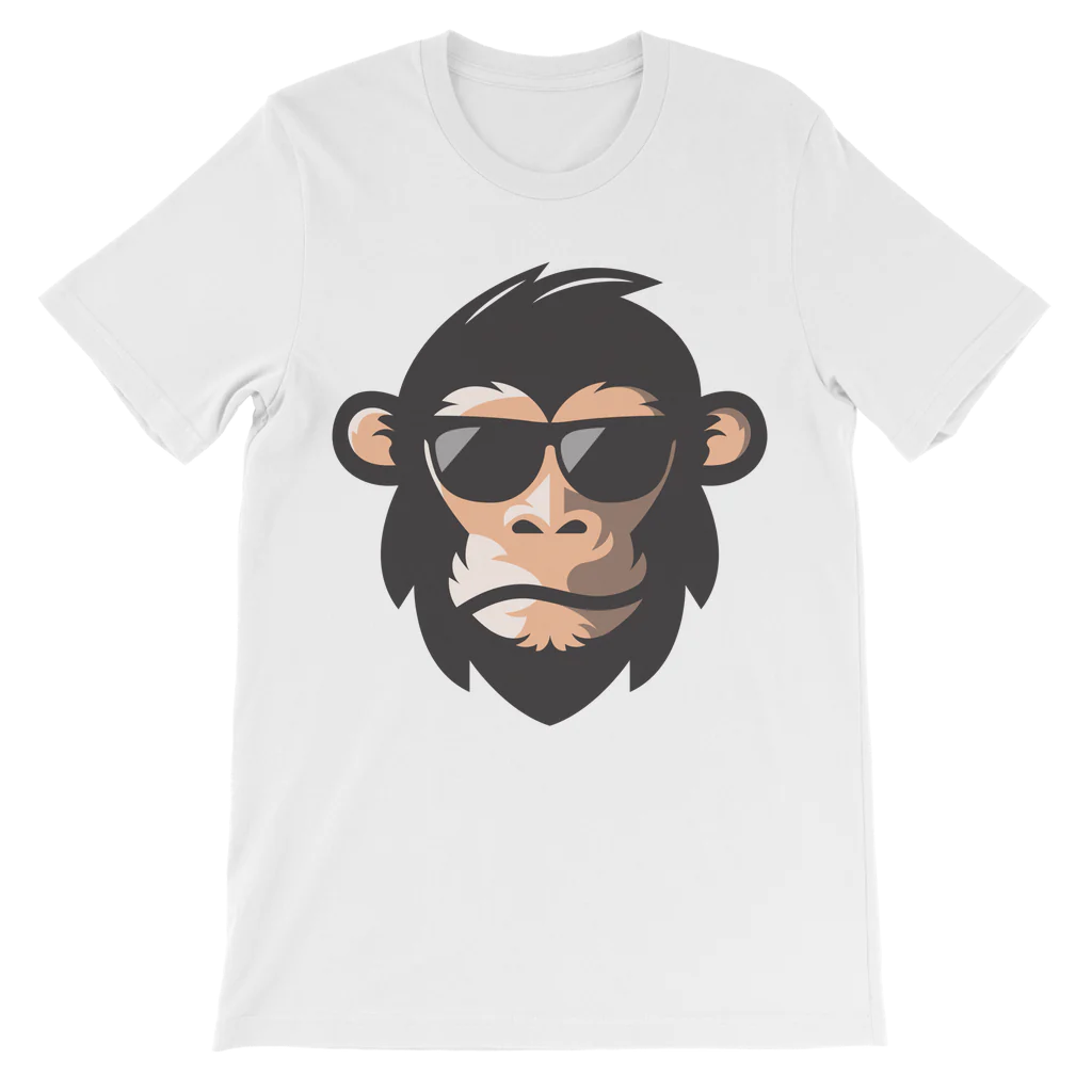 Boys 'Cool Chimp' Cotton T-shirt