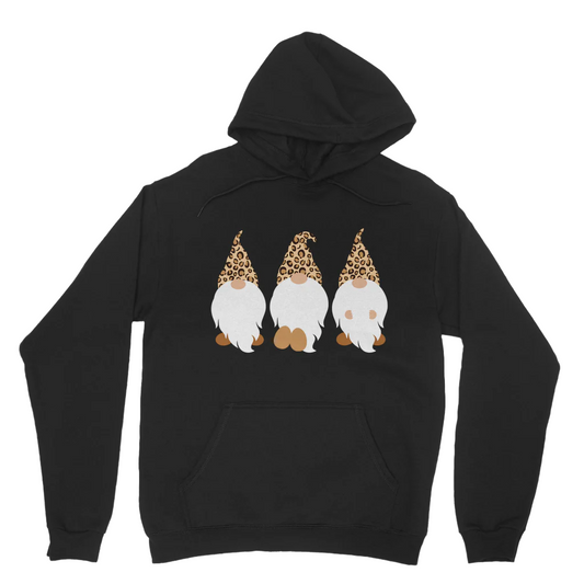 Winter Gonks with Leopard Print Hats Hoodie | XS - 5XL