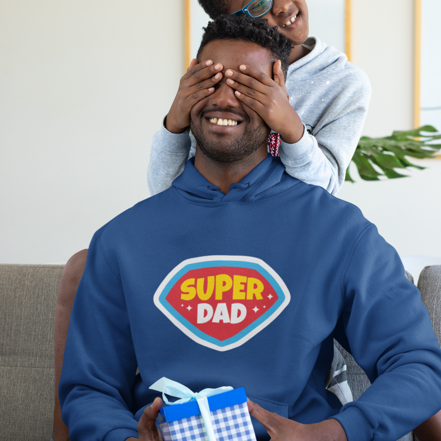 Super Dad  - Men's Pullover Hoodie